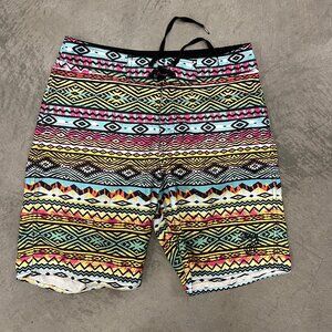 Men's Stussy Fresh Prince Surf Shorts Y2K Style